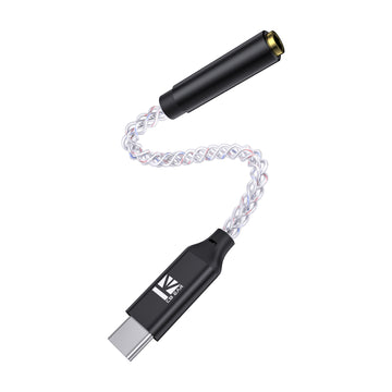【KBEAR TC12 Pro】Type-C to 3.5mm Earphone Adapter, HIFI Sound Quality, Easy Connection - KEEPHIFI