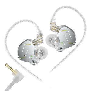 【KZ ZST PRO X】1BA 1DD Hybrid Driver Gaming Earbuds, Deep Bass Sound IEM for Gaming Music Video - KEEPHIFI