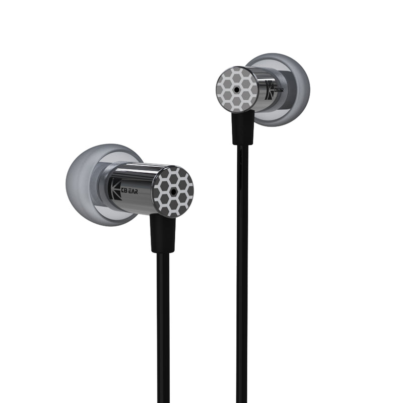 【KBEAR Little Q】 Earphone 6mm Composite Diaphragm Wired Headphones Pop Music Headset Sleep Earbuds Sports Running IEM