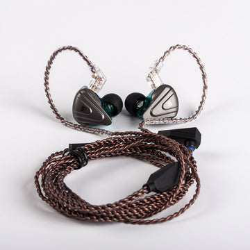 【KZ ZSX】5BA+1DD 6 Driver Hybrid in-Ear Monitors HiFi Earphones - KEEPHIFI