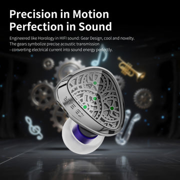 [KBEAR TB-X] 10mm CVD-Coated Carbon Fiber Diaphragm DD  HiFi in-ear Earphones - KEEPHIFI