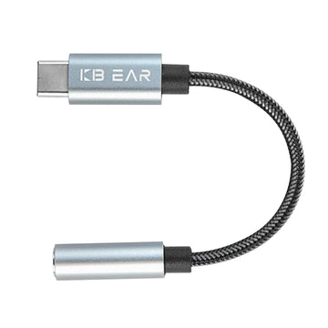 【KBEAR Shadow】 Type C to 3.5mm Decoding Adapter HIFI Lossless Sound - KEEPHIFI