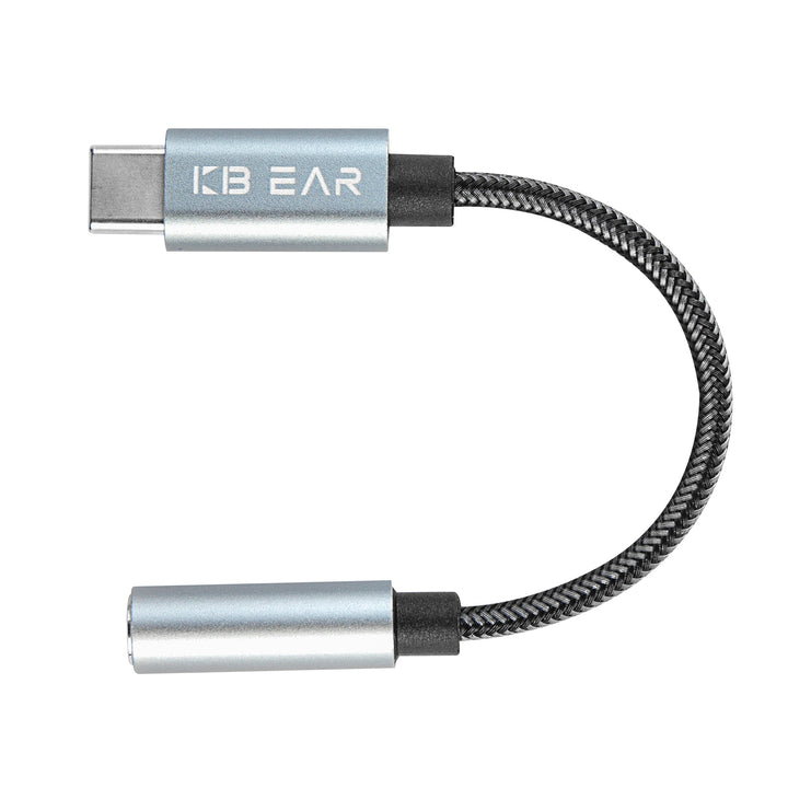 【KBEAR Shadow】 Type C to 3.5mm Decoding Adapter HIFI Lossless Sound
