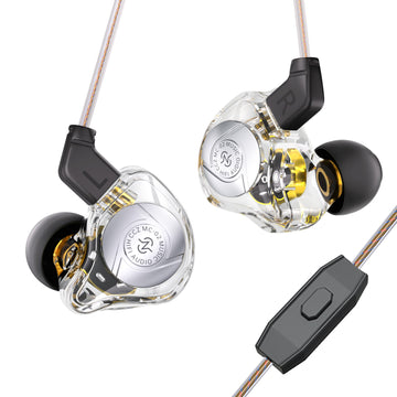 【CCZ Aura MC02】 HIFI In-Ear Headphones Dual-Magnet Dynamic Driver, Powerful Mid-to-Low Frequencies & Design for Music and Game - KEEPHIFI