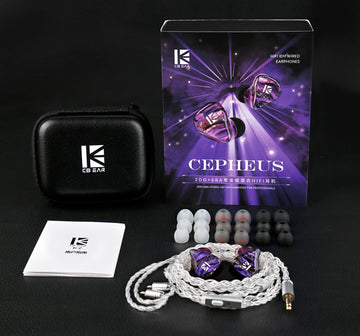 【KBEAR Cepheus KB16】Upgraded 2DD+6BA Hybird Drivers HiFi in ear Monitor Earphones IEM - KEEPHIFI