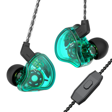 【CCZ Melody】Best IEM Earphones for Music Quality 1DD + 1BA Hybrid In Ear Monitor Headphone HiFi Bass Earphones Earbud - KEEPHIFI