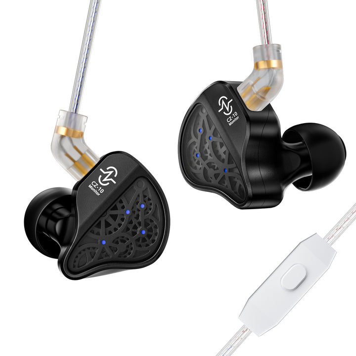 【CCZ TianGong ZC10】1DD 4BA All-metal HIFI in Ear Earphones Precision in Motion · Sound Without Limits