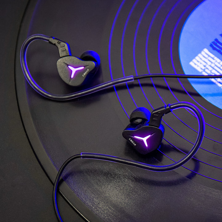 【KBEAR Venus】1*DD in Ear Monitors Earphones with LED lighting, Strike in Darkness, Rule with Sound