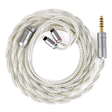 【KBEAR HunYuan】Quad-Material Fusion, High-Resolution HiFi Upgrade Cable Pure Silver+OCC+Alloy Copper+Silver-plated, Totaling 173core - KEEPHIFI