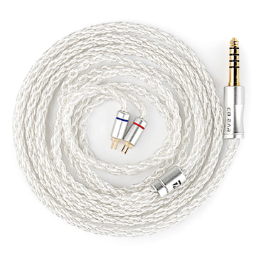 【KBEAR BaiZe】Upgrade Cable, 5N 8-Strand 144-Core High-purity Silver-plated OFC Cable - KEEPHIFI