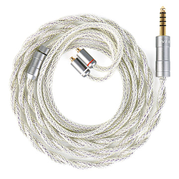 【KBEAR HunYuan】Quad-Material Fusion, High-Resolution HiFi Upgrade Cable Pure Silver+OCC+Alloy Copper+Silver-plated, Totaling 173core - KEEPHIFI