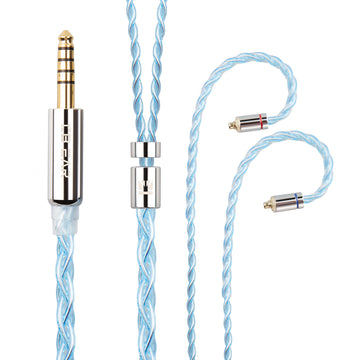【KBEAR ST6】4 Cores 4N Silver-plated OFC Upgraded Cables 1.2m Long - KEEPHIFI
