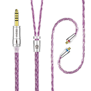 【KBEAR ST18】16-Core Oxygen-free Copper Silver-plated Upgraded Cable 1.2M Long - KEEPHIFI