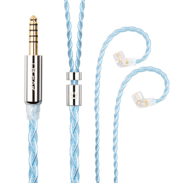 【KBEAR ST6】4 Cores 4N Silver-plated OFC Upgraded Cables 1.2m Long - KEEPHIFI