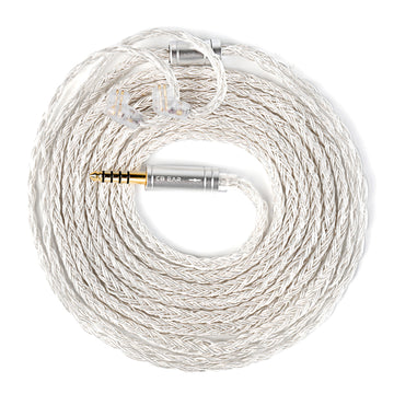 【KBEAR ST24 Plus JunTian】 5N OCC Silver-Plated HiFi Earphone Upgraded Cable Earbuds Cables, 2M Long Cable - KEEPHIFI