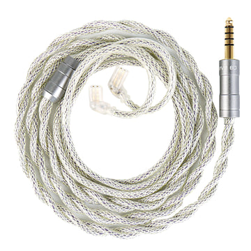 【KBEAR HunYuan】Quad-Material Fusion, High-Resolution HiFi Upgrade Cable Pure Silver+OCC+Alloy Copper+Silver-plated, Totaling 173core - KEEPHIFI