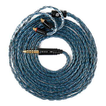 【KBEAR ST24 Plus JunTian】 5N OCC Silver-Plated HiFi Earphone Upgraded Cable Earbuds Cables, 2M Long Cable - KEEPHIFI