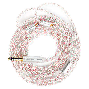 【KBEAR FunMusic】6N Silver-plated OFC HIFI upgrade cable Earphone Cables - KEEPHIFI