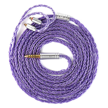 【KBEAR ST24 Plus JunTian】 5N OCC Silver-Plated HiFi Earphone Upgraded Cable Earbuds Cables, 2M Long Cable - KEEPHIFI