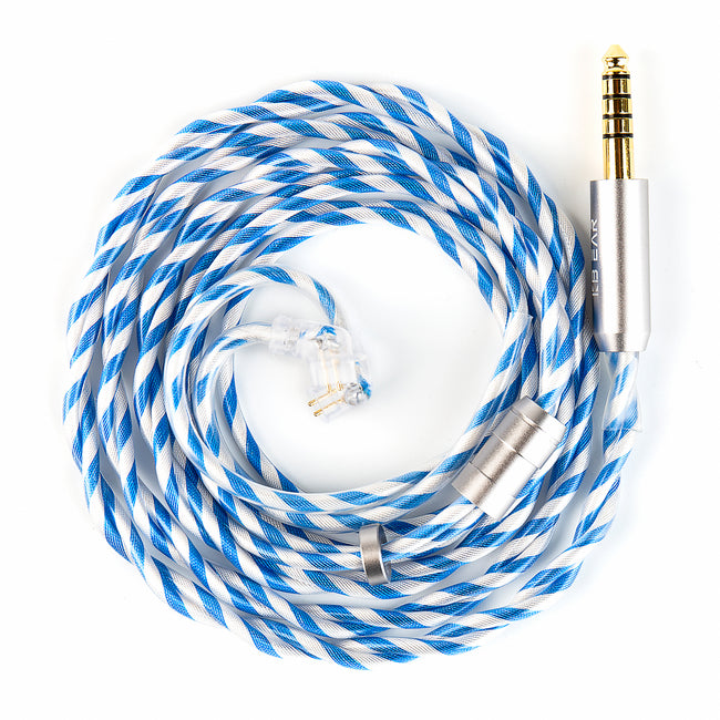 【KBEAR Frost】6N 2-Strand Twisted-Pair 71-Core OCC Gold-plated HiFi Earphone Upgrade Cable Where Purity is Born - KEEPHIFI