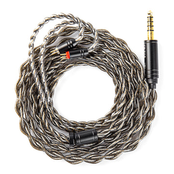 【KBEAR DarkJade】 4 Strands 252 Cores Silver-plated copper HIFI Upgrade Cable Next-Level Clarity, Elevated Sound - KEEPHIFI