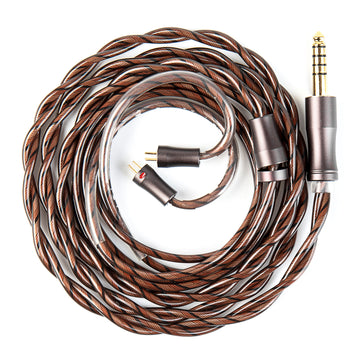 【KBEAR Cadence】Upgrade Cable for HiFi Earphones, Mixed Silver-Plated & Pure Copper Conductors - KEEPHIFI