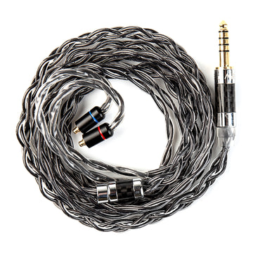 【KBEAR Obsidian】Graphene & 6N OCC Hybrid Conductor Upgraded Cable, Hi-Resolution HiFi Earphone Cable - KEEPHIFI