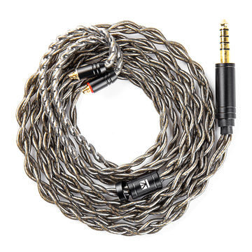 【KBEAR DarkJade】 4 Strands 252 Cores Silver-plated copper HIFI Upgrade Cable Next-Level Clarity, Elevated Sound - KEEPHIFI