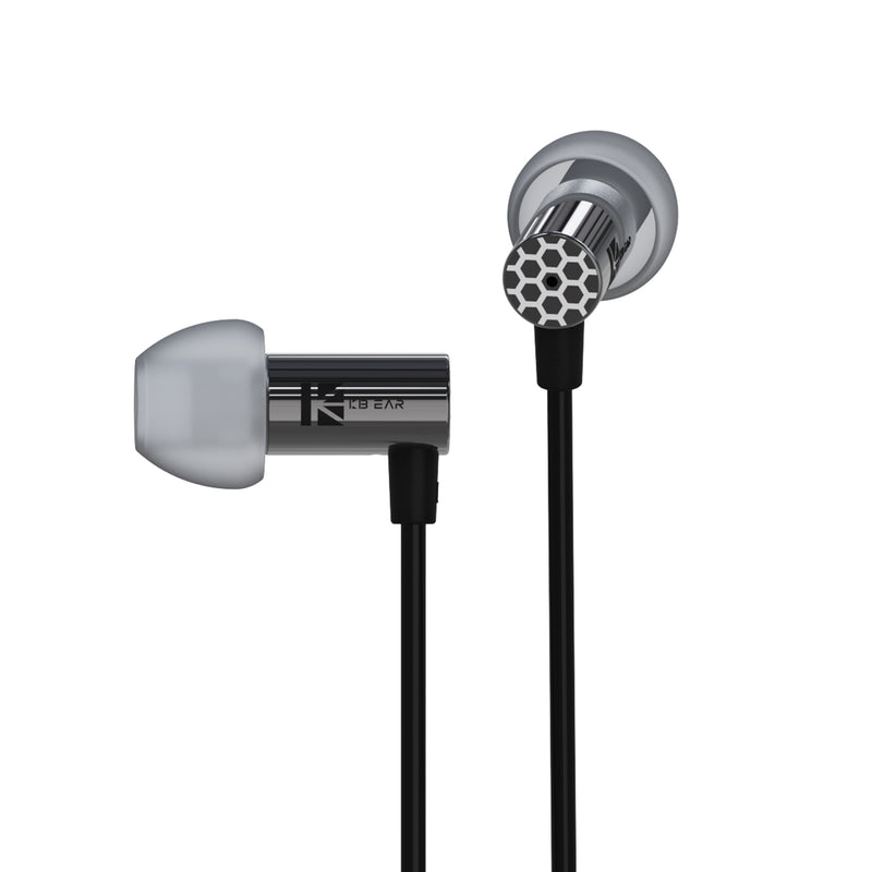 【KBEAR Little Q】 Earphone 6mm Composite Diaphragm Wired Headphones Pop Music Headset Sleep Earbuds Sports Running IEM
