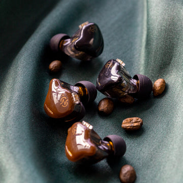 【CCZ Coffee Bean】 Best Dynamic Driver Earphones IEM Headphones Good Sound Quality 1DD HIFI Immersive Bass Sound Wired Earbuds - KEEPHIFI