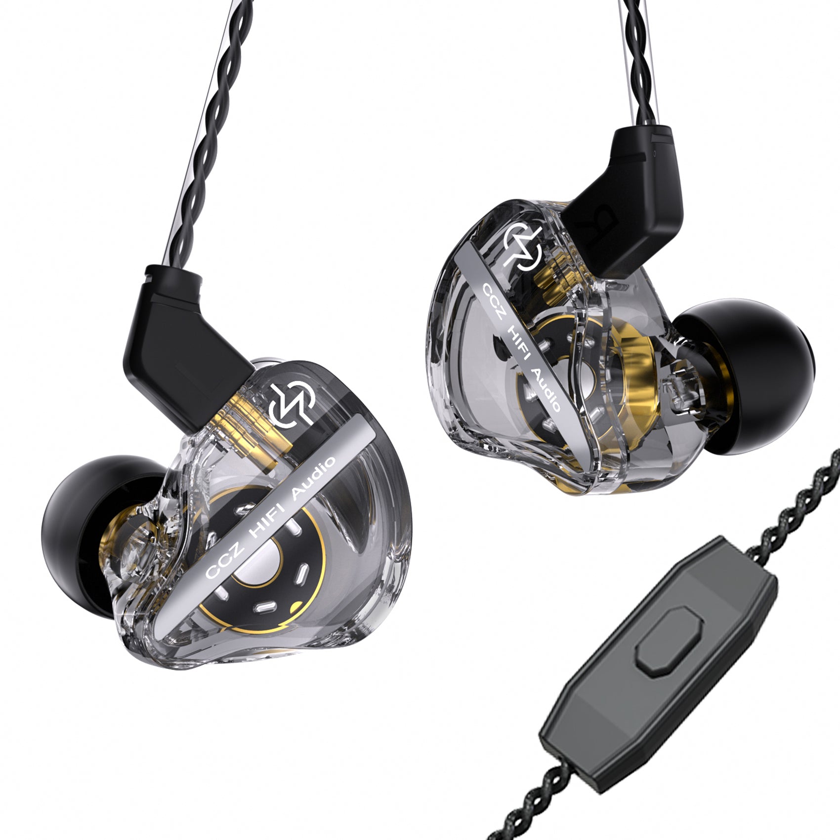 CCZ DC01 Pro】 In Ear Monitor for Singer Musicians, Professional