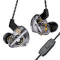 【CCZ DC01 Pro】 In Ear Monitor for Singer Musicians, Professional IEM Earphones, iems for Gaming, Heavy Bass Wired Earbuds