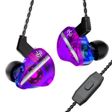 【CCZ DC01 Pro】 In Ear Monitor for Singer Musicians, Professional IEM Earphones, iems for Gaming, Heavy Bass Wired Earbuds - KEEPHIFI
