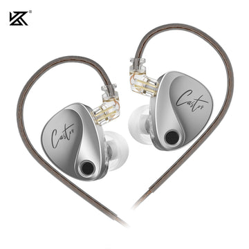 【KZ Castor】Dual-Dynamic Drivers IEM Headphones with 4 Tuning Switches - KEEPHIFI