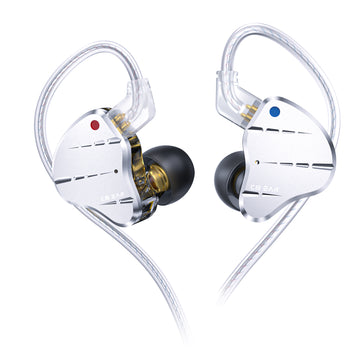 【KBEAR KS10】 1DD+4BA Metal Earphone HIFI In Ear Earbud With 0.78mm Cable Sport Game Music Monitor Sound Noise Reduction Headset - KEEPHIFI