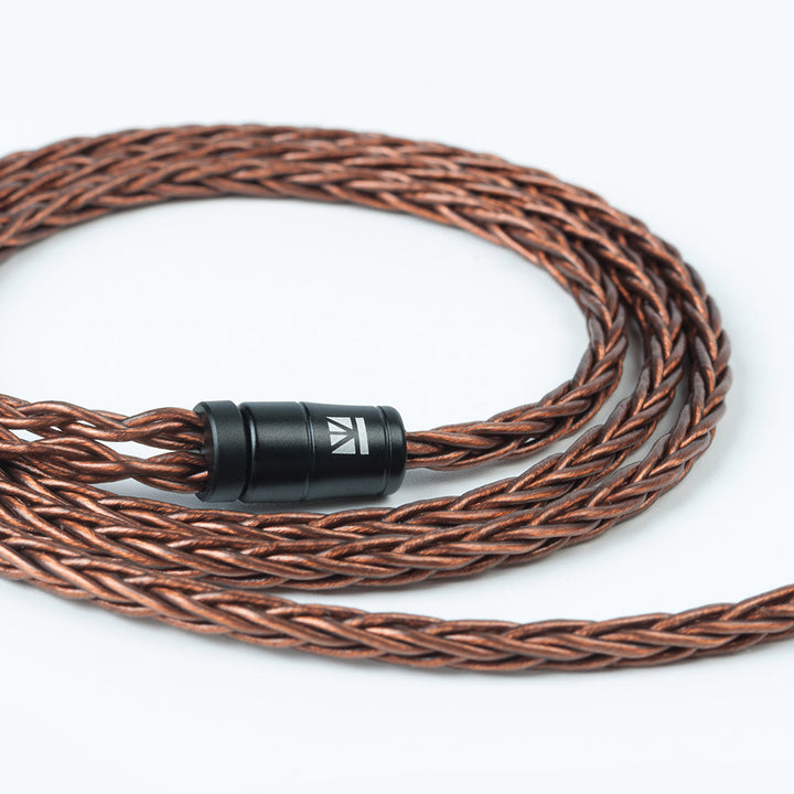 【KBEAR 4891】 8 Strands Oxygen-free Copper Upgraded Cables Brown - KEEPHIFI