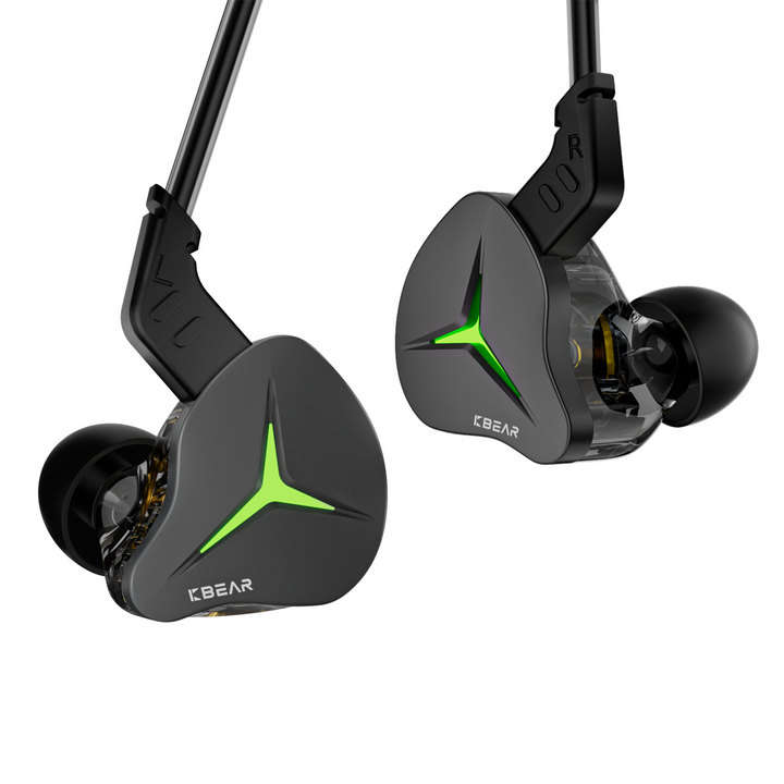 【KBEAR Venus】1*DD in Ear Monitors Earphones with LED lighting, Strike in Darkness, Rule with Sound
