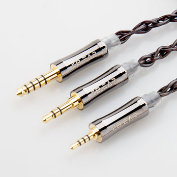 【KBEAR ST7】4 Cores 4N OFC Mixed 4N Silver-plated OFC Upgraded Cables 1.2m Long - KEEPHIFI