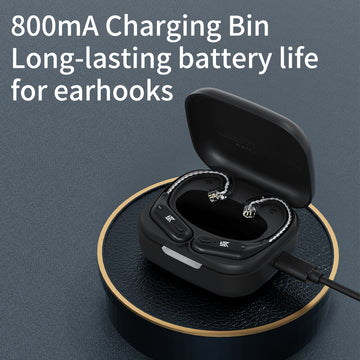 【KZ AZ09】IEM Bluetooth Adapter, Bluetooth 5.4 Module, Wireless Waterproof Earhook Extra, Long Battery Life - KEEPHIFI