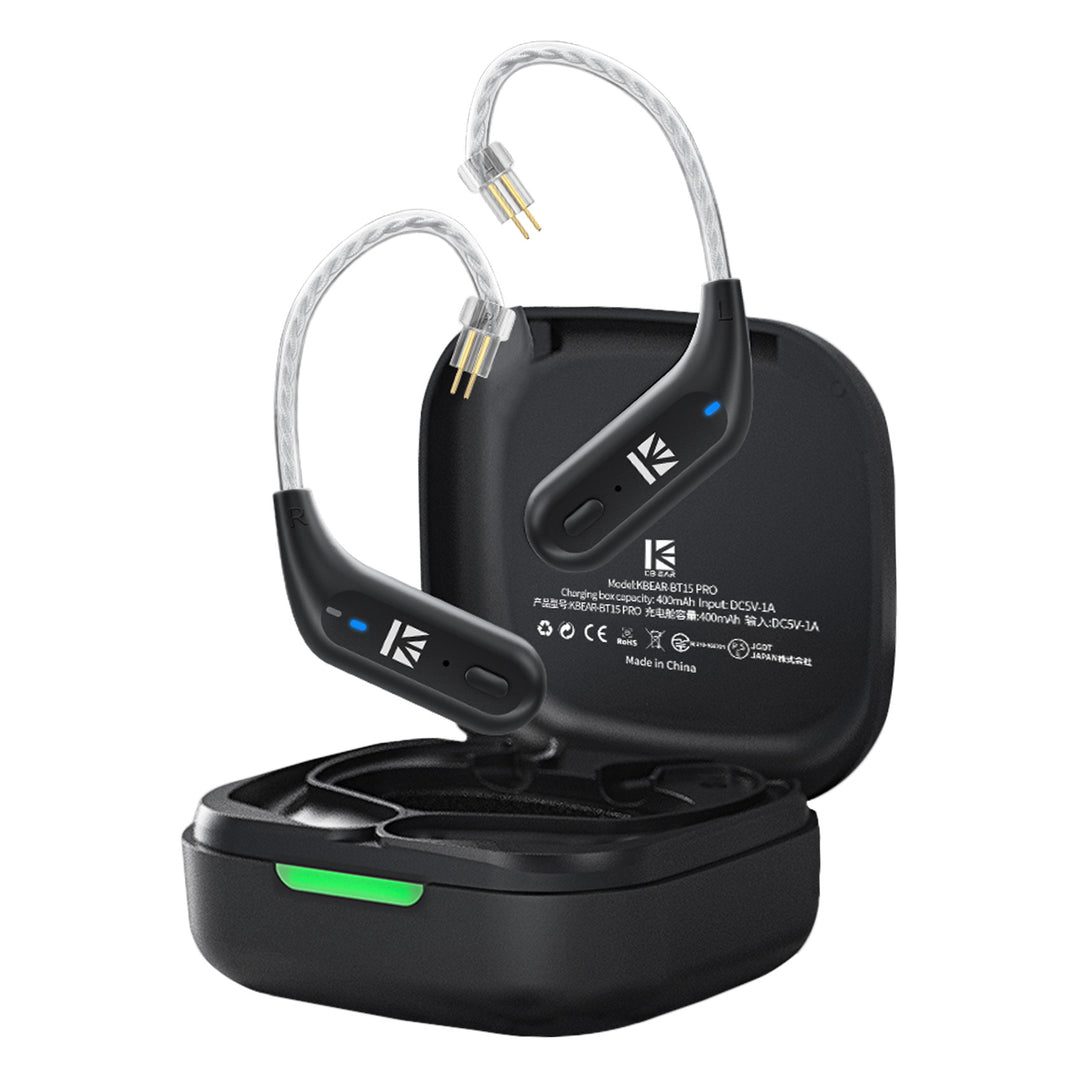 【KBEAR XuanGe BT15 Pro】TWS HD Bluetooth Earhook, Bluetooth 5.4 Chip, HiFi Sound, 0.78mm 2pin - KEEPHIFI