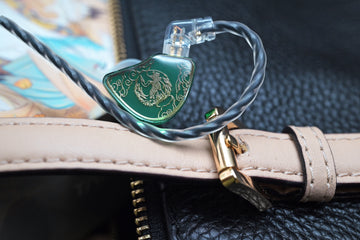 【TANGZU Wan’er S.G】HiFi 10mm Dynamic Driver PET Diaphragm in-Ear Earphone with Ergonomic Shape, Detachable Recessed 2Pin OFC Braided Cable - KEEPHIFI