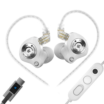 【KZ EDZ】Ultra-excursion Dynamic+Dual Damping System In Ear Monitor, EDX Series Final Chapter Edition - KEEPHIFI