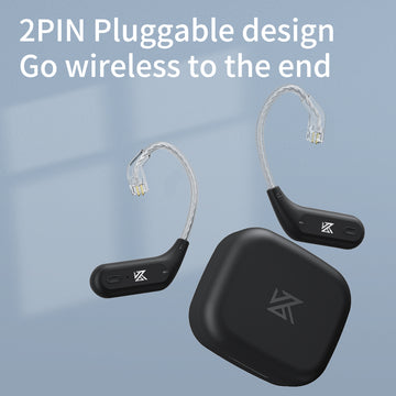 【KZ AZ09】IEM Bluetooth Adapter, Bluetooth 5.4 Module, Wireless Waterproof Earhook Extra, Long Battery Life - KEEPHIFI
