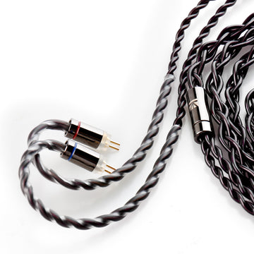 【KBEAR ST7】4 Cores 4N OFC Mixed 4N Silver-plated OFC Upgraded Cables 1.2m Long - KEEPHIFI