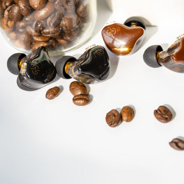 【CCZ Coffee Bean】 Best Dynamic Driver Earphones IEM Headphones Good Sound Quality 1DD HIFI Immersive Bass Sound Wired Earbuds - KEEPHIFI