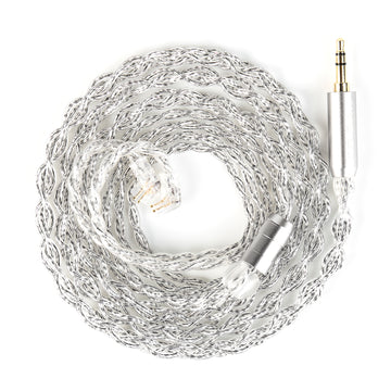 【KBEAR Glitter】Pure Silver + Furukawa High-Purity Copper Hi-Fi Headphone Upgrade Cable, For the Discerning Audiophile - KEEPHIFI