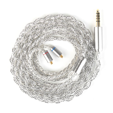 【KBEAR Glitter】Pure Silver + Furukawa High-Purity Copper Hi-Fi Headphone Upgrade Cable, For the Discerning Audiophile - KEEPHIFI