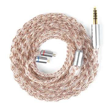 【KBEAR Glitter】Pure Silver + Furukawa High-Purity Copper Hi-Fi Headphone Upgrade Cable, For the Discerning Audiophile - KEEPHIFI
