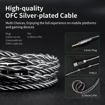 [KBEAR TB-X] 10mm CVD-Coated Carbon Fiber Diaphragm DD  HiFi in-ear Earphones - KEEPHIFI