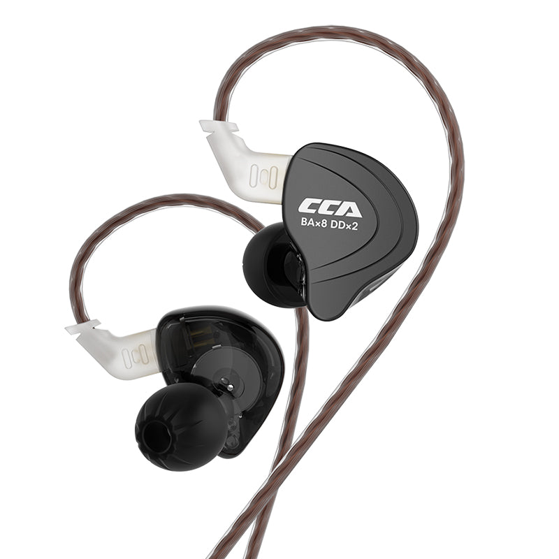 Auricolari Ibridi CCA C10 - 4BA+1DD, Cancellazione Rumore, Cavo 3,5mm, HI-FI, Nuovi - Foto 4